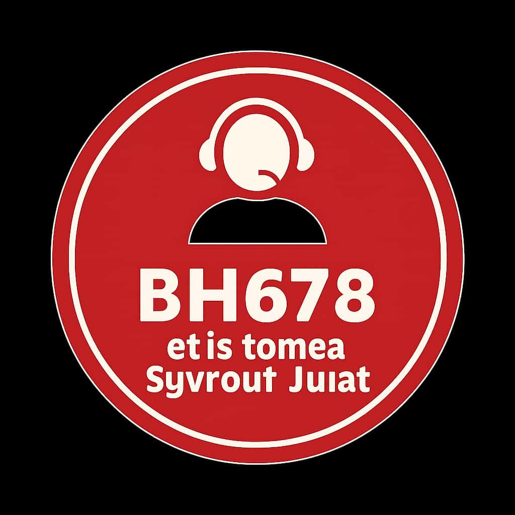 A professional badge representing the BH678 Customer Support Guide.