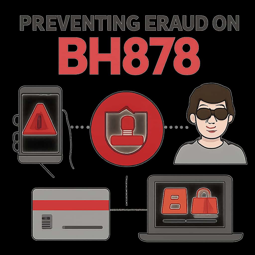 Diagram explaining fraud prevention strategies for BH678.