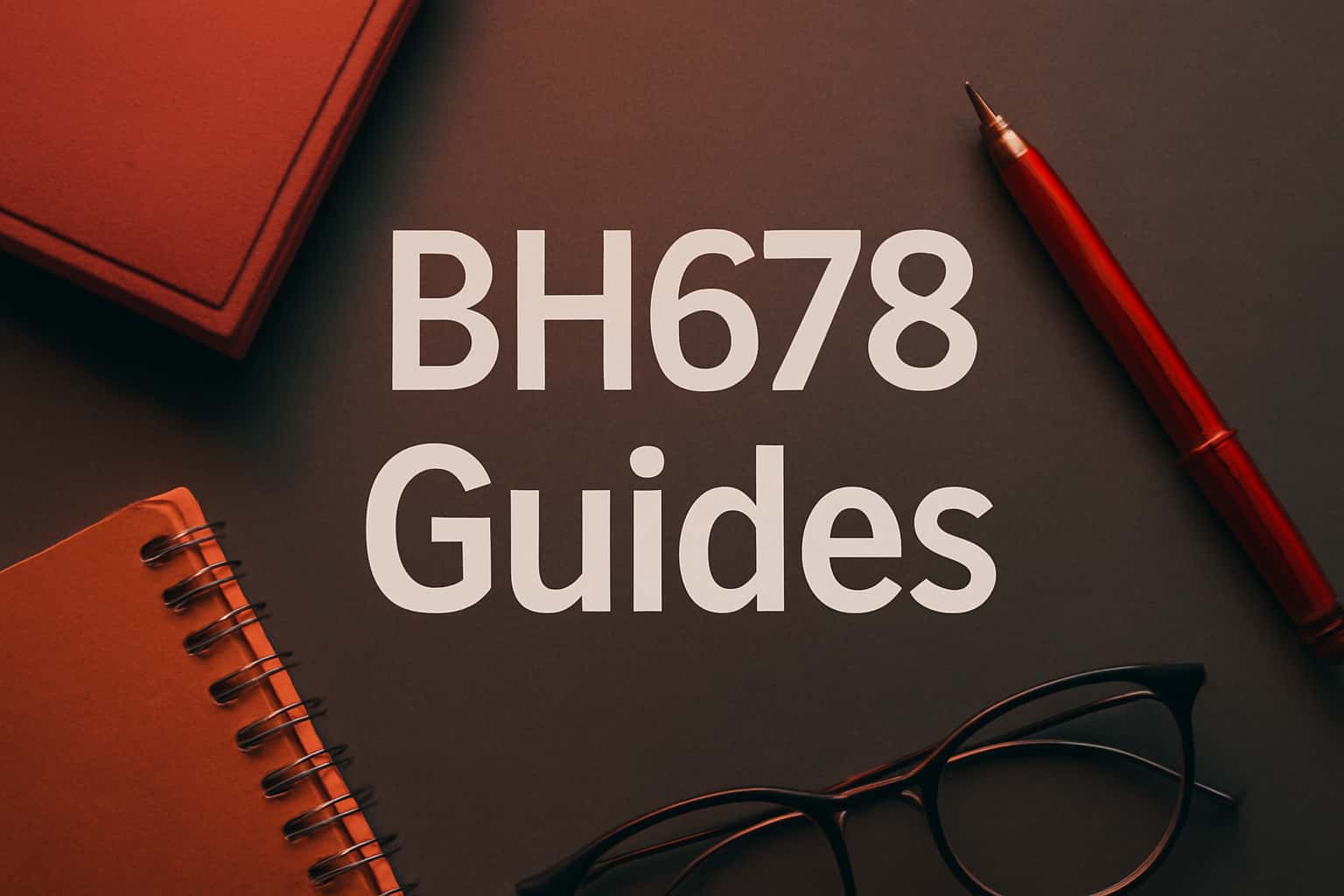 An informative scene illustrating the concept of BH678 Guides.