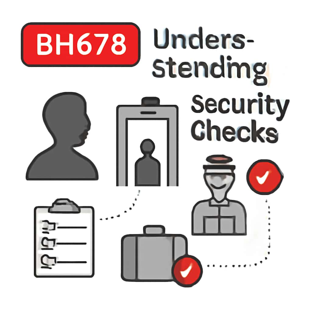 An educational diagram on BH678 security checks.