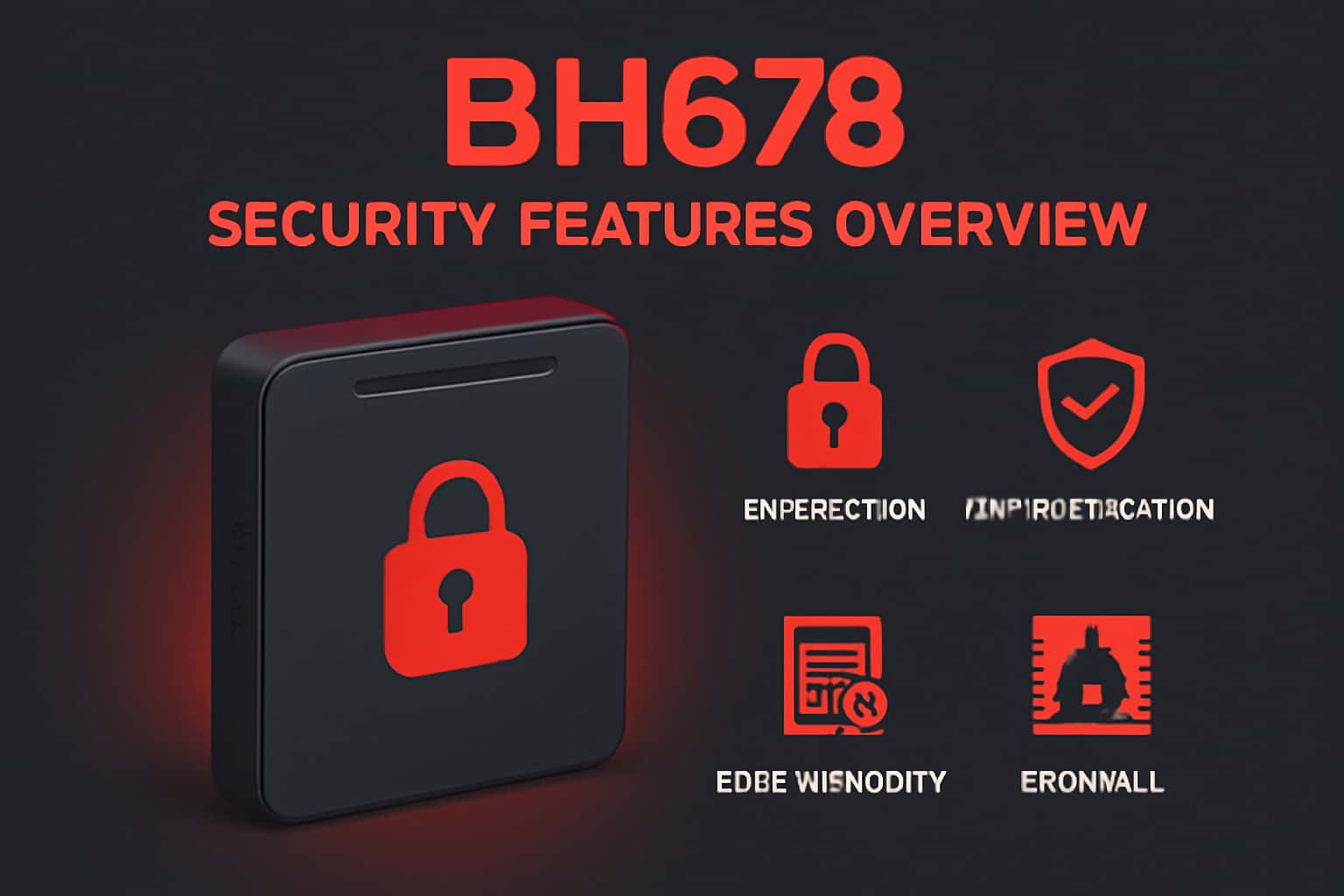 An informative overview of BH678 security features in a high-tech environment.