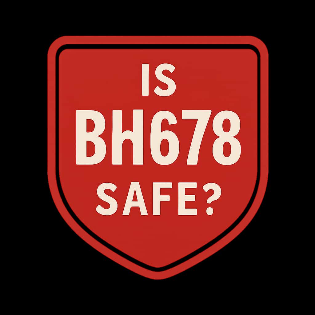 A badge symbolizing safety on the BH678 platform.