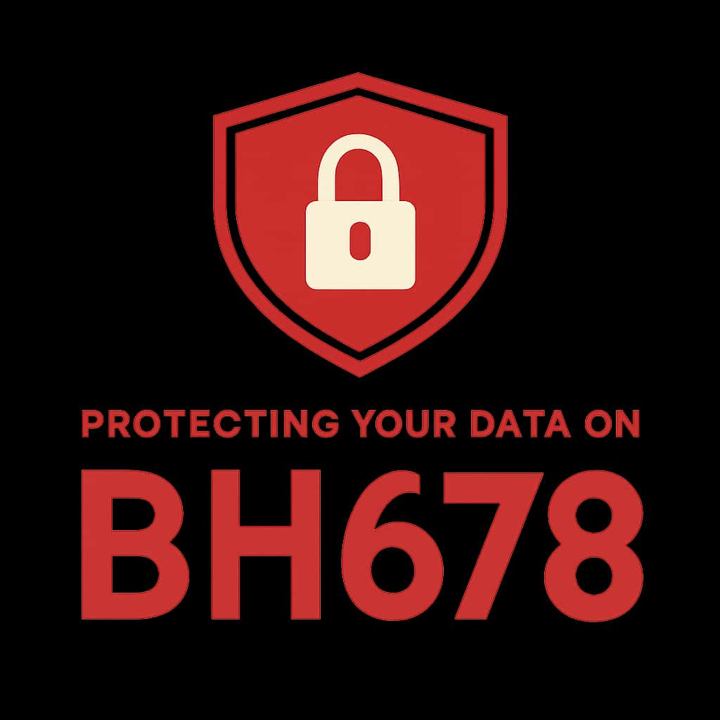 A professional badge symbolizing data protection for BH678.