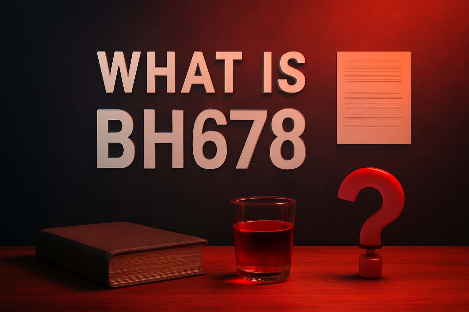 Informational scene depicting BH678 platform functionalities.